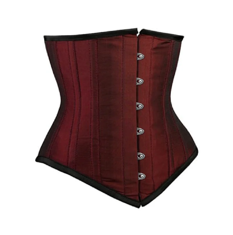 Gothic - inspired bustiers featuring dark colors and studsBlossoom Custom Made Corset