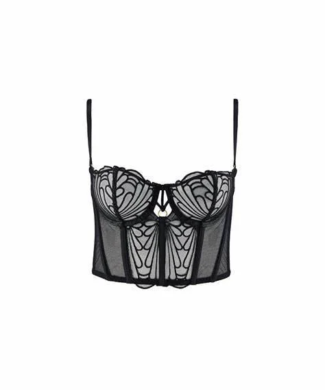 Women's Lingerie with Modern PrintsAfter dark  bustier