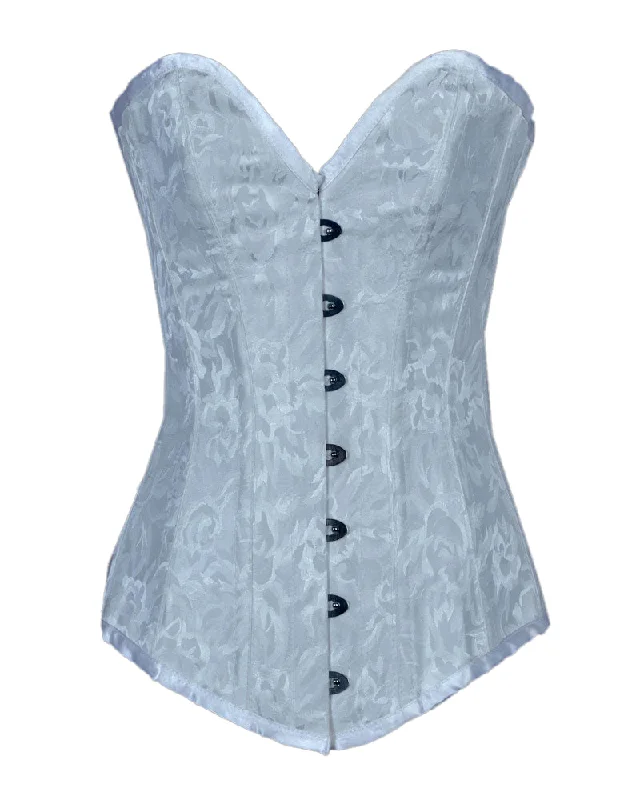 Lace - covered corsets for a feminine touchLuciana Longline Overbust Corset