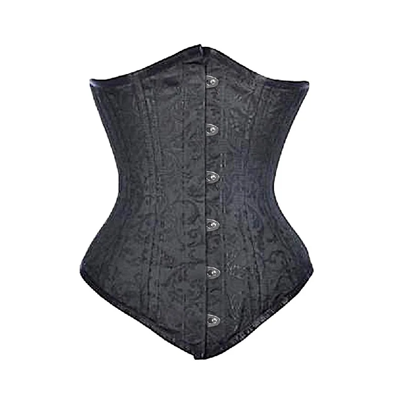 Victorian - era corsets with intricate boning detailsTerell Custom Made Corset