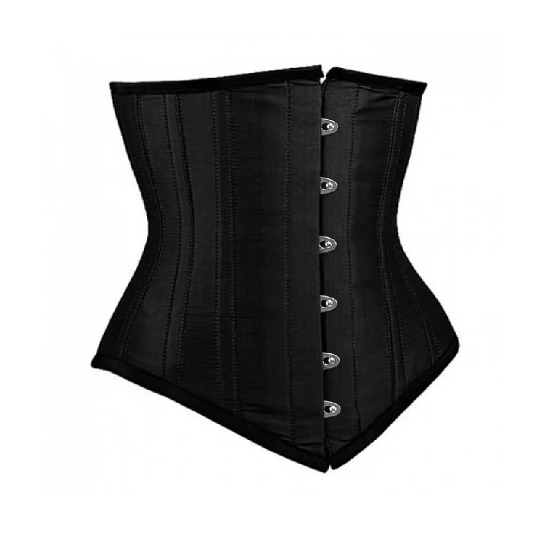 Steampunk - themed bustiers with brass accentsBleree Longline Underbust Corset