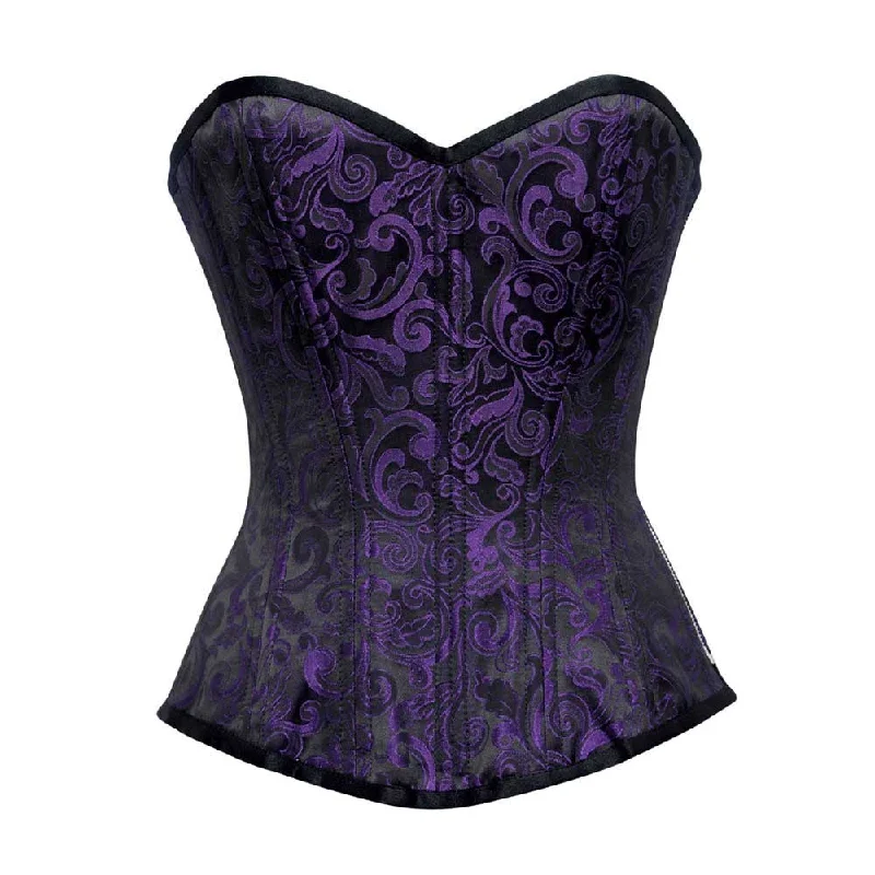 Gothic - inspired bustiers featuring dark colors and studsCaydence Custom Made Corset