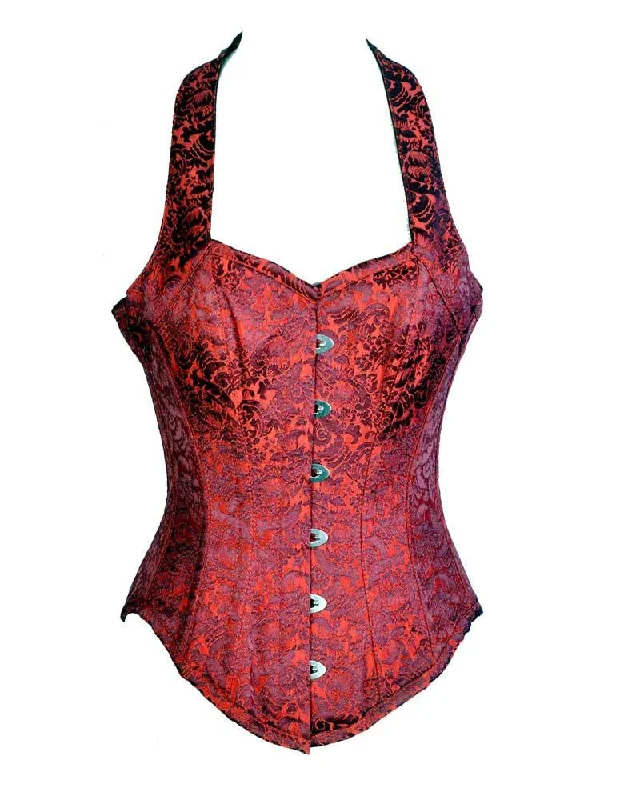 Brocade bustiers with a rich and textured appearanceInaya Custom Made Corset