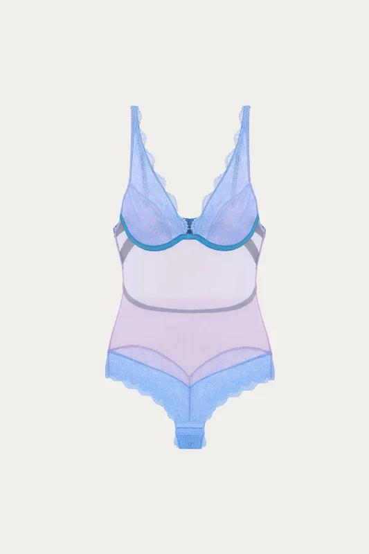 Affordable Lingerie for WomenJessica High Apex Body In Cornflower Blue/lilac/ocean Green