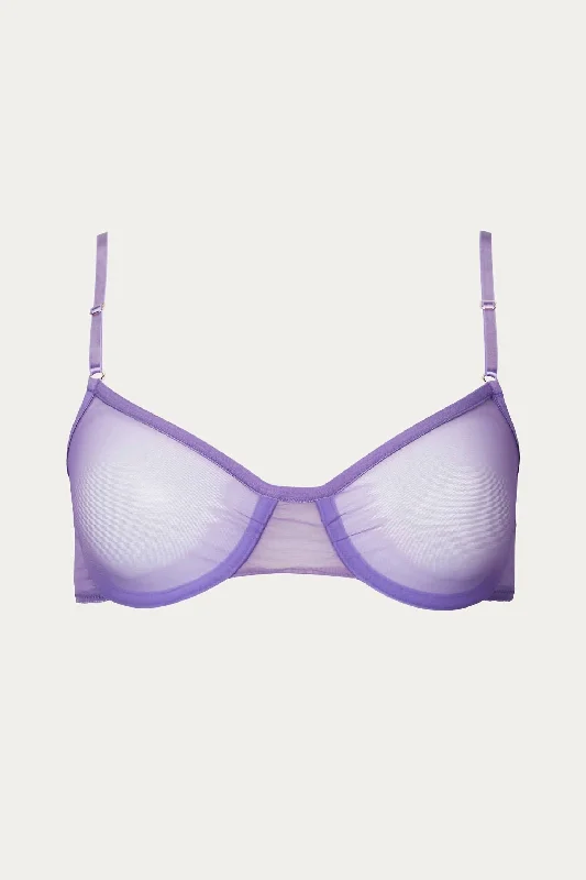 Women's Tummy Control LingerieWhisper Underwire Bra In Violet