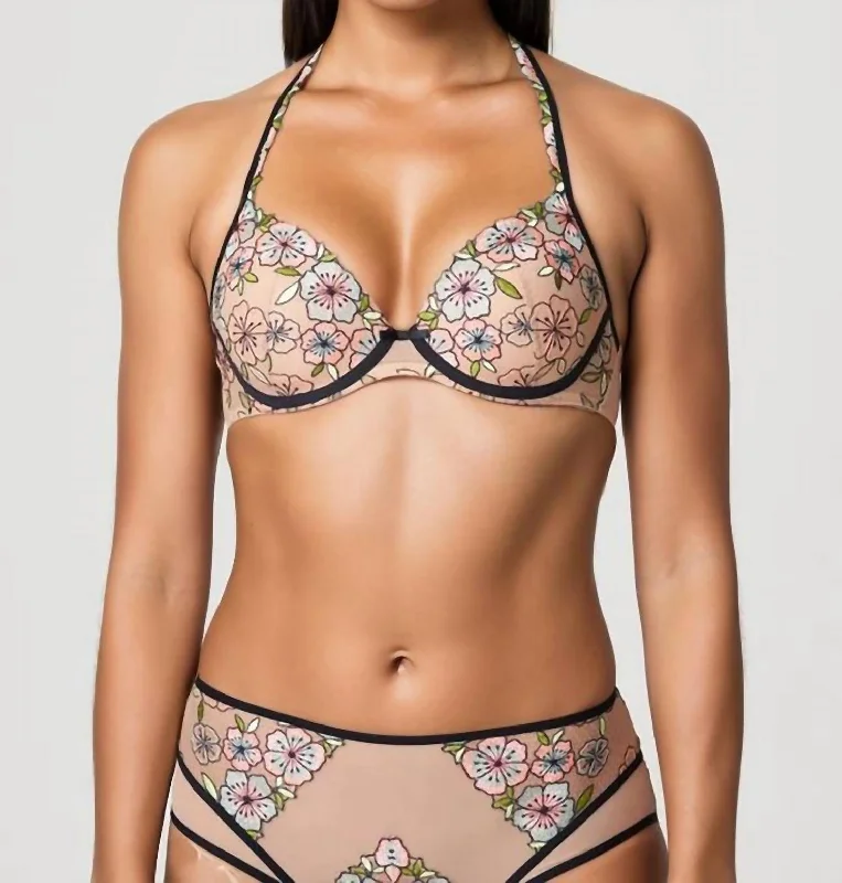 Women's Lingerie with Soft Cup BrasRaia Heart Shaped Bra In Autumn Leaf