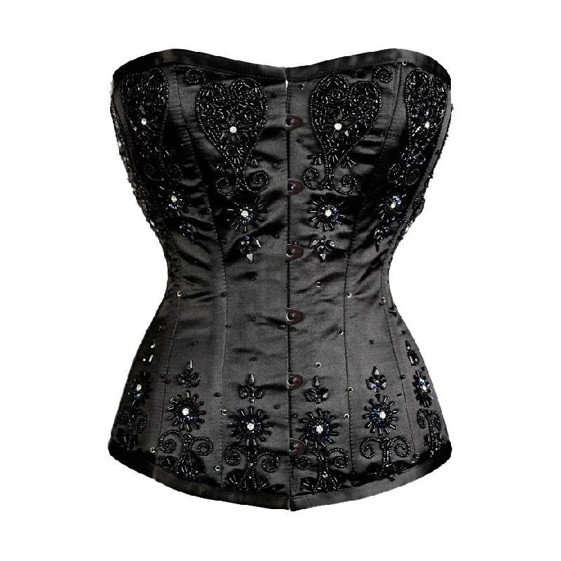 Satin corsets with a shiny and elegant finishDwyne Custom Made Corset