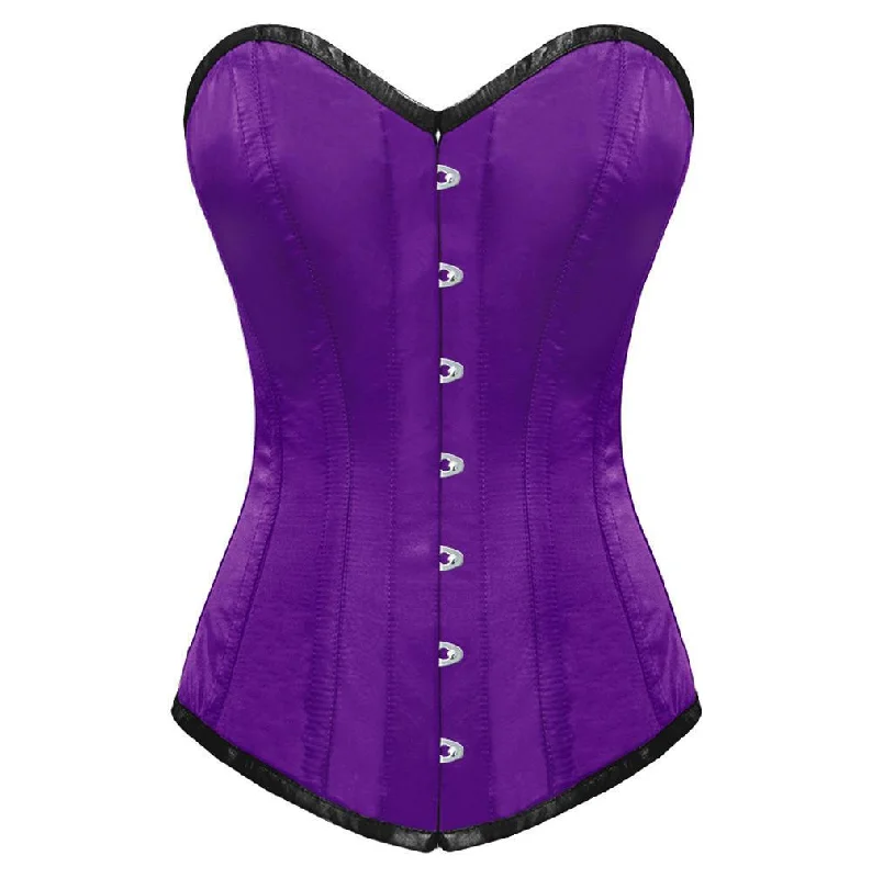 Cotton - blend bustiers for breathabilityDulcee Longline Overbust Corset