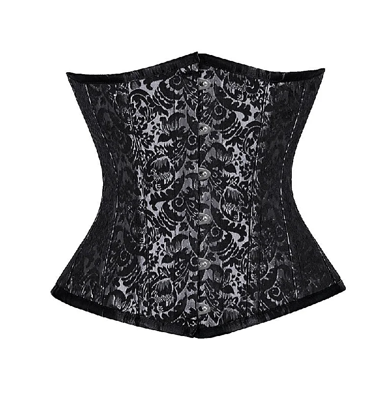 Leather bustiers for a bold and edgy lookBrena Underbust Corset