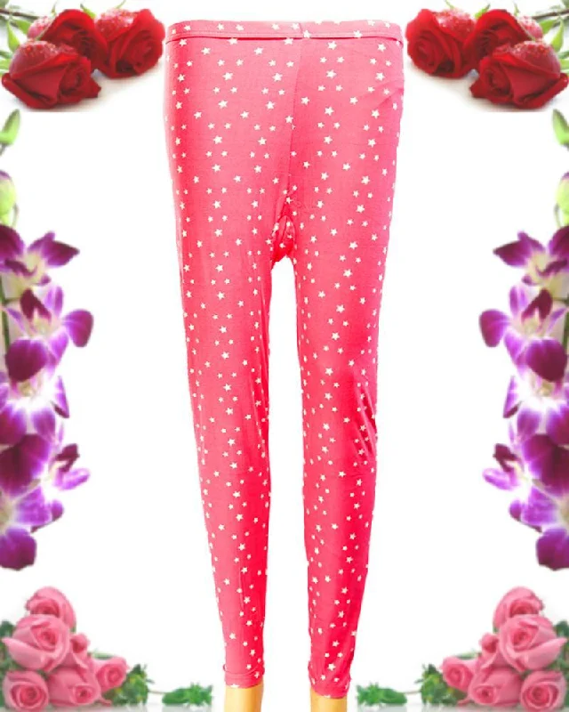 Tights with Floral DesignsPrinted Tights - Jersey Pajama For Women - PP-003