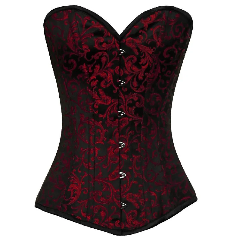 Lace - covered corsets for a feminine touchBlanc Longline Overbust Corset