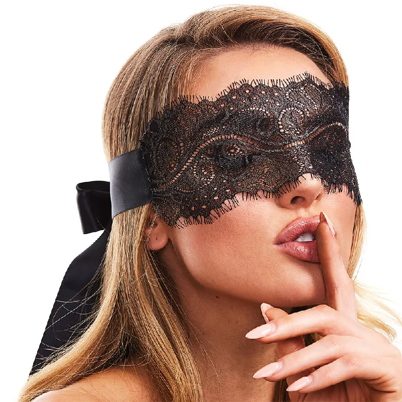 Women's Maternity LingerieSecret Kisses Boudoir Lace Blindfold