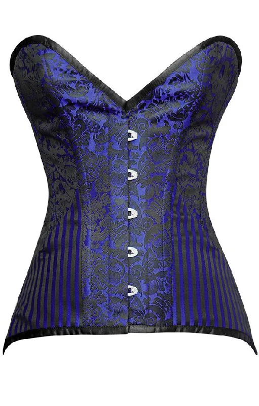 Polka - dot bustiers for a fun and retro appearanceRiyo Brocade Overbust Corset