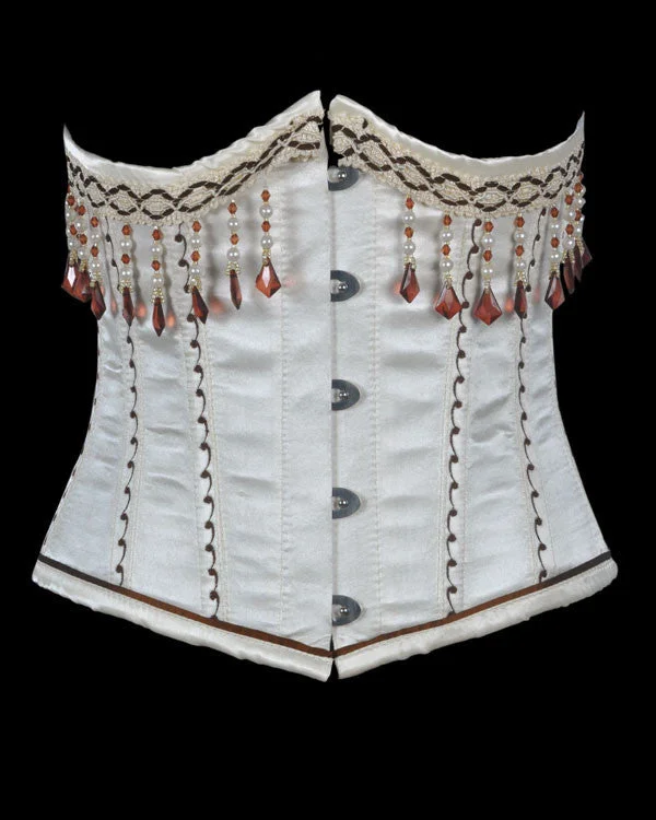 Bohemian - style corsets with tassels and embroideryKailey Underbust Corset