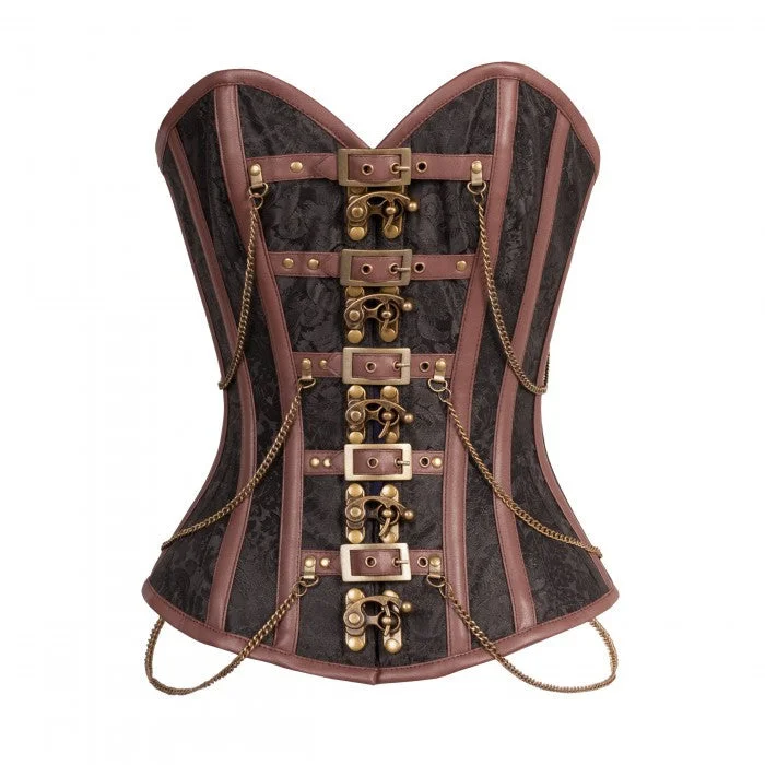 Black bustiers for a classic and versatile lookMacy Overbust Corset