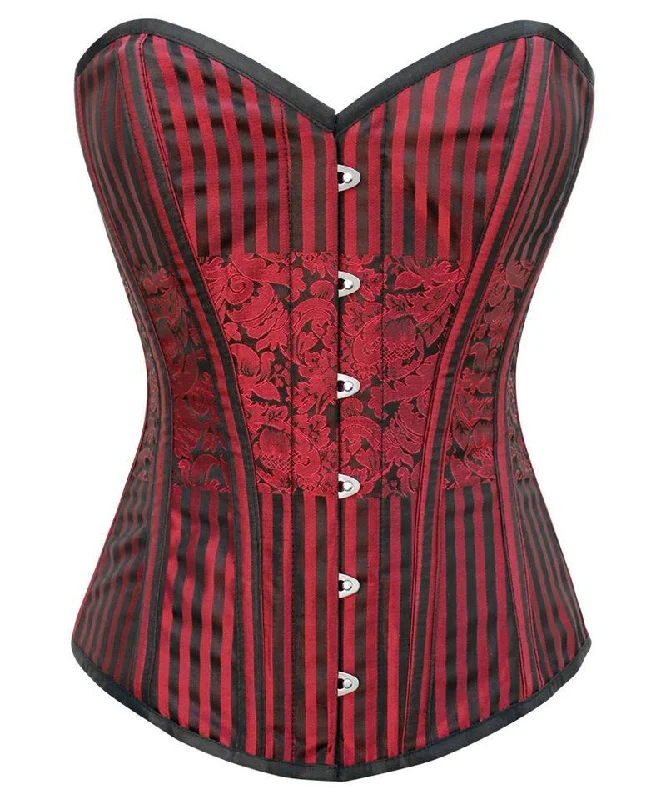 Gothic - inspired bustiers featuring dark colors and studsEnea Custom Made Corset