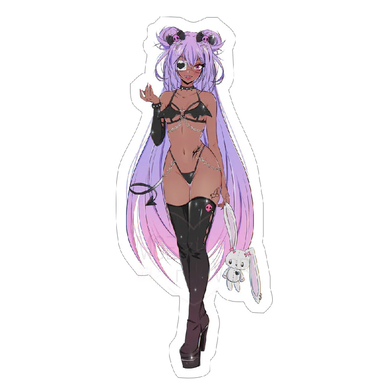 Women's Lace Push-Up BrasSoft Brat Pastel Succubus Sticker