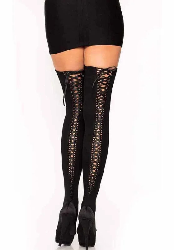 Women's Compression TightsPhoebe Lace Up | THIGH HIGHS