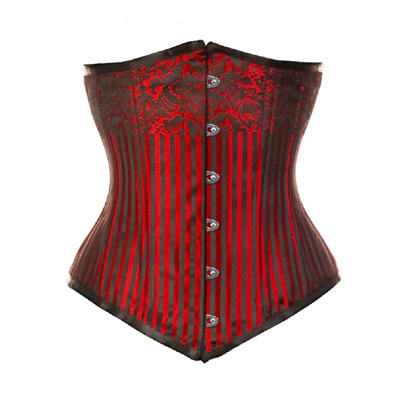 Vintage - style women's bustiers with lace and bowsCindraa Custom Made Corset