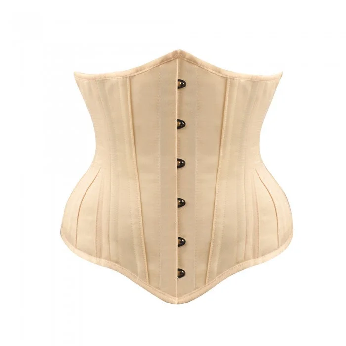 Modern - design corsets with a minimalist aestheticWan Cream Waist Taiming Underbust Corset