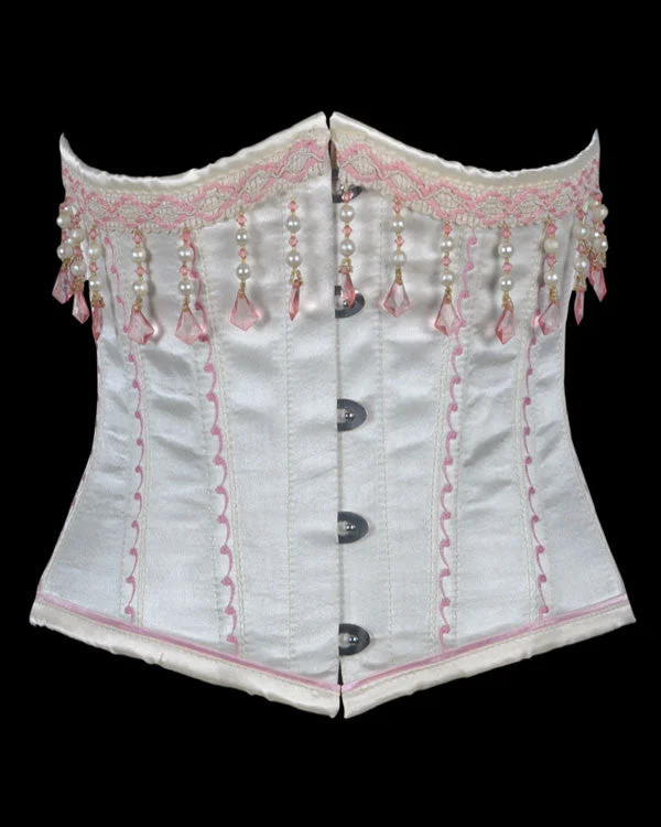 Steampunk - themed bustiers with brass accentsKaili Custom Made Corset