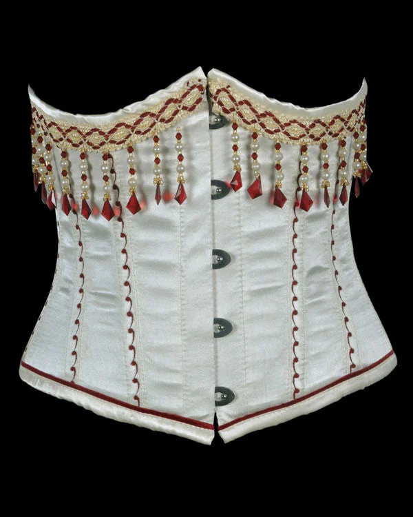 Victorian - era corsets with intricate boning detailsKaily Underbust Corset