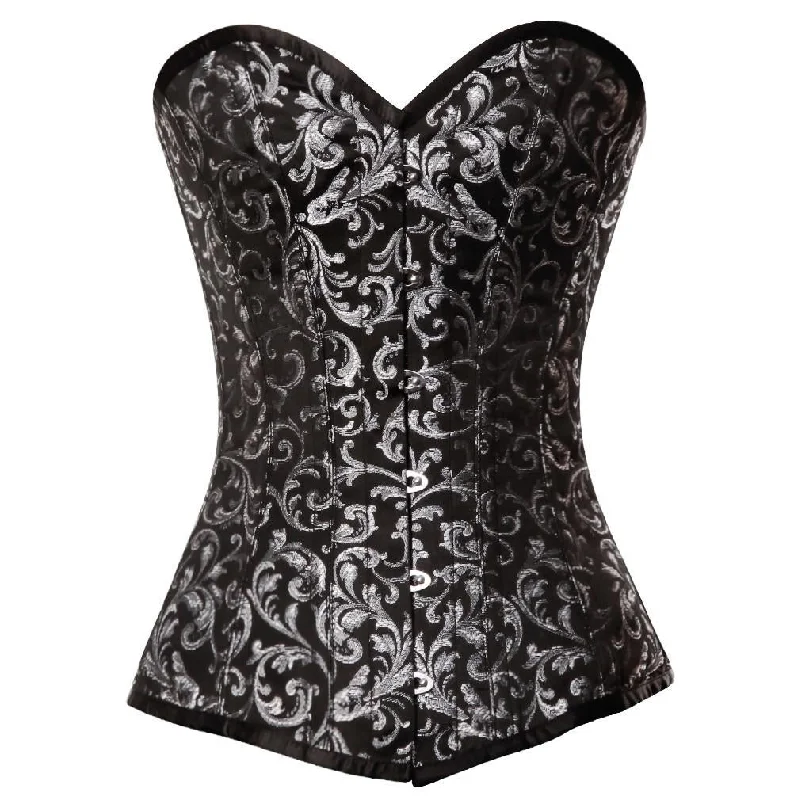 Victorian - era corsets with intricate boning detailsAileen Custom Made Corset