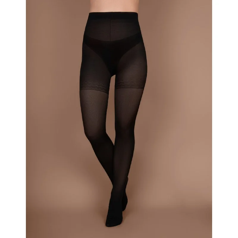 Tights for Dance PerformancesBye Bra Control Slim Tights 70 Denier - Black