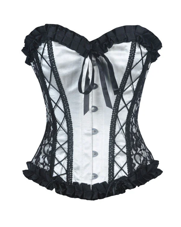 Victorian - era corsets with intricate boning detailsJuno Custom Made Corset