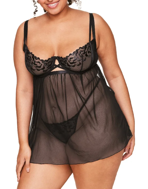 Women's Lingerie for Post-SurgeryJestina Women's Plus-Size Babydoll Lingerie