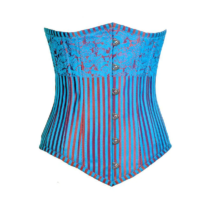 Floral - patterned corsets for a romantic and spring - like feelAindrea Longline Waist Training Corset