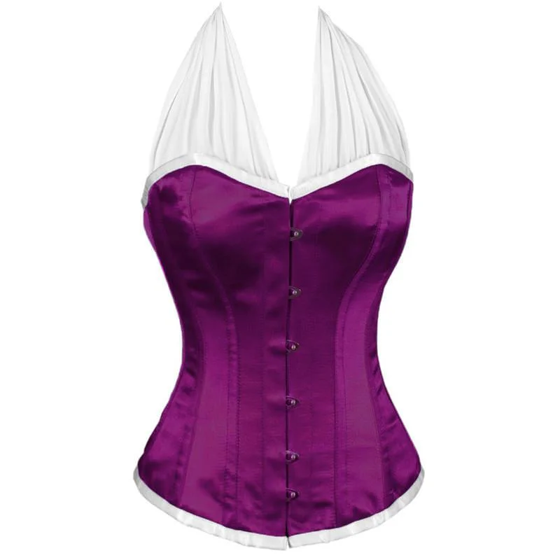 Burlesque - inspired bustiers for a performance lookFred Lycra Net Neck Band Authentic Overbust Corset