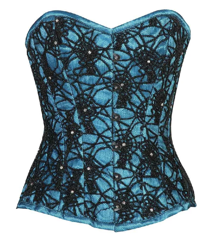 Denim - look corsets for a casual yet stylish twistEstella Overbust Corset