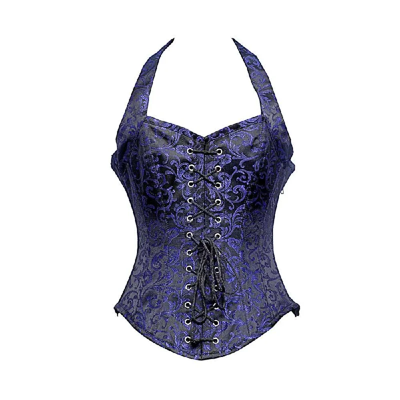 Vintage - style women's bustiers with lace and bowsCarly Custom Made Corset