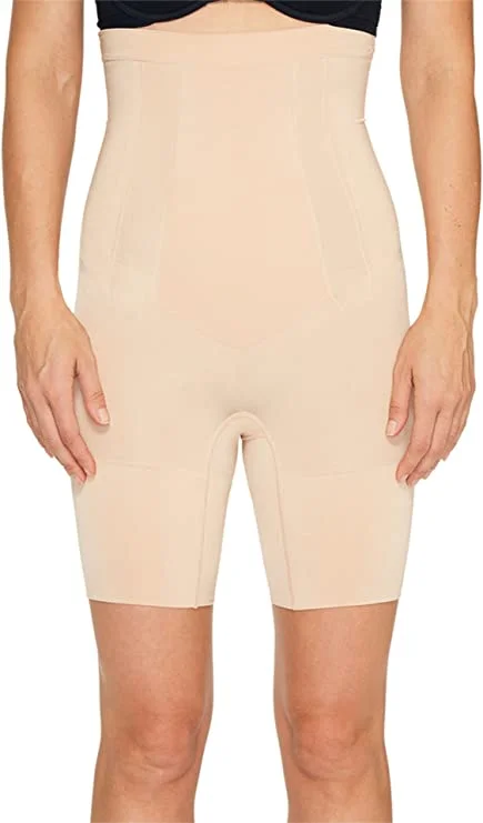 Women's Tights for RunningSPANX SS1915, Women's OnCore High-Waisted Mid-Thigh Short