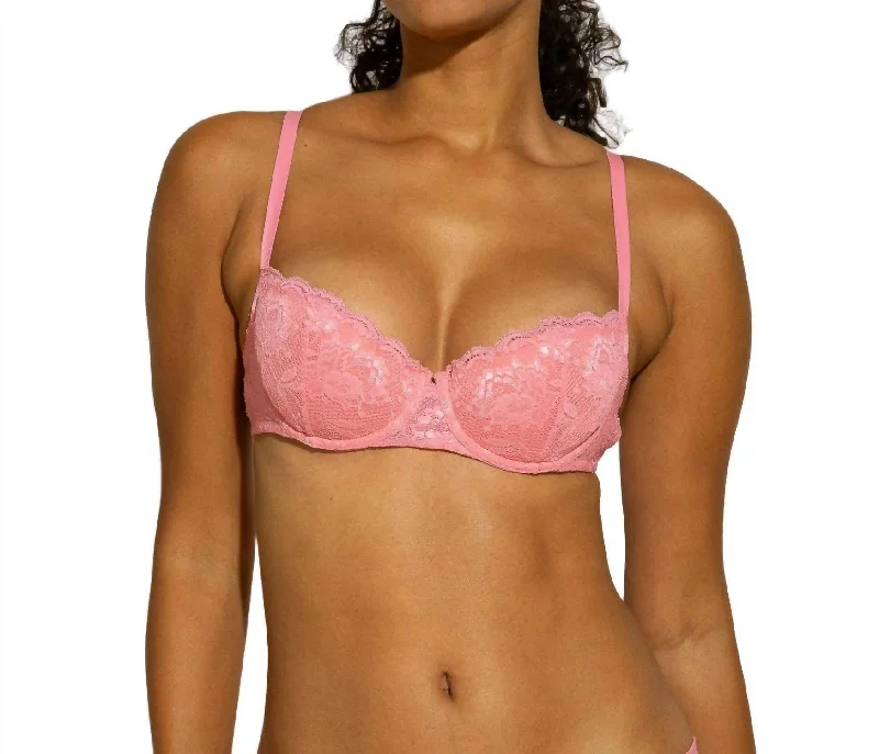 Lingerie with Adjustable Straps for WomenNever Say Never Pushie Push-Up Bra In Venetian Dusk