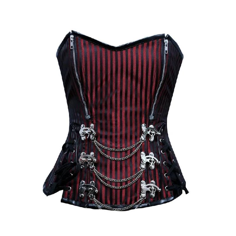 Black bustiers for a classic and versatile lookMilah Steampunk Overbust Corset