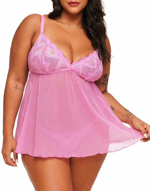 Lingerie Gift Sets for WomenAmorata Women's Plus-Size Babydoll Lingerie