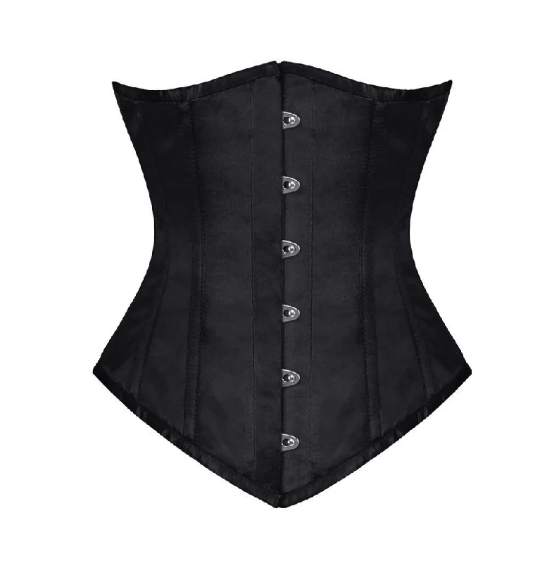 Satin corsets with a shiny and elegant finishBiancaa Longline Underbust Corset