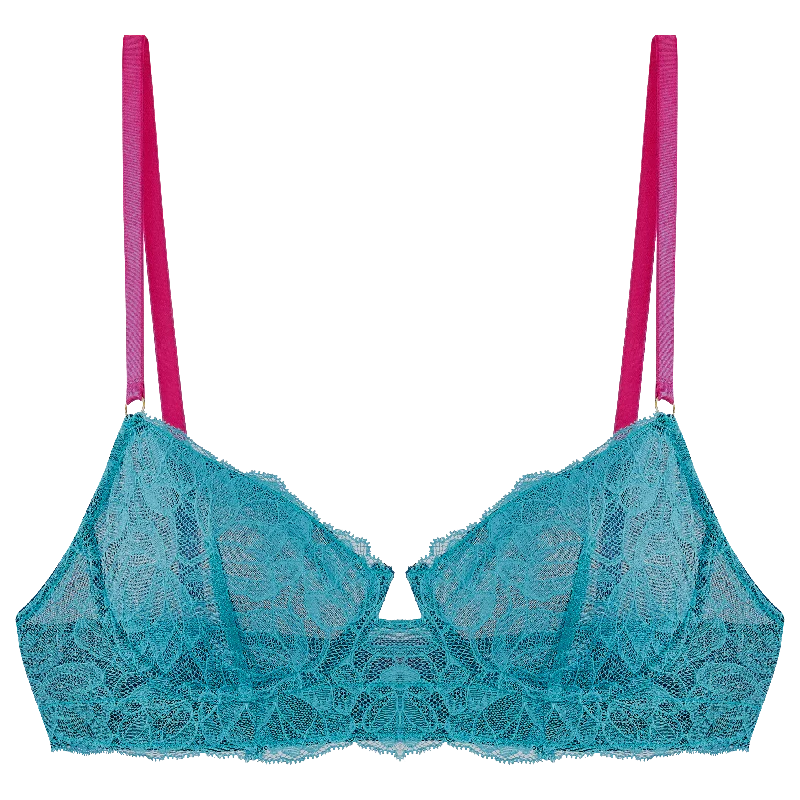 Women's bras featuring a microfiber materialAda Lace Underwire Bra