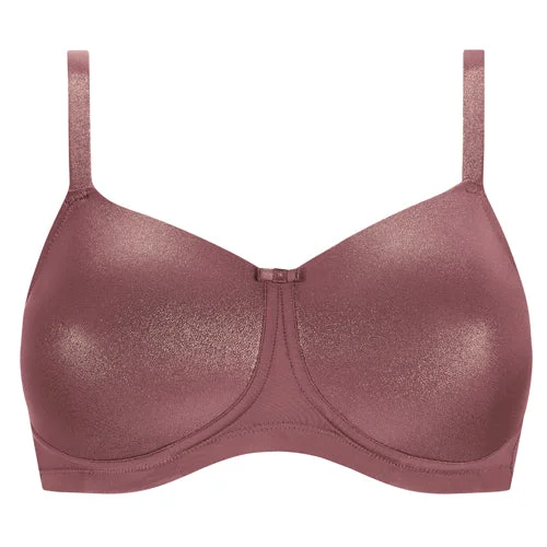 Women's unpadded bras for a natural lookAmoena Ivy Mastectomy Bra Sparkly Rouge