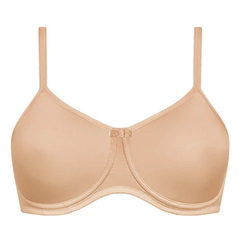 Women's white bras for a clean appearanceAmoena Lara Cotton Mastectomy Bra Nude