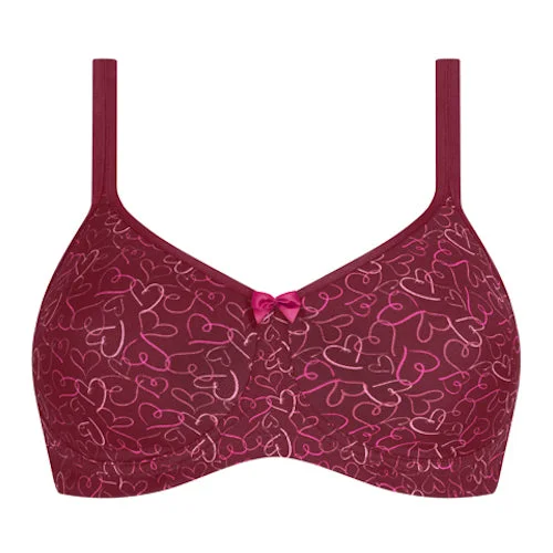 Women's padded bras for a more rounded shapeAmoena Mara Moulded Mastectomy Bra Burgundy