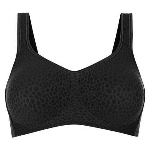 Women's balconette bras with lace trimAmoena Mona Mastectomy Bra Black