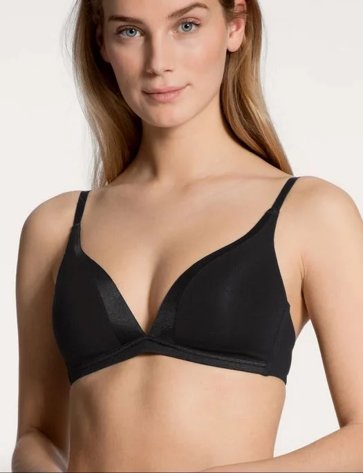 Women's bras with a contoured cup designCalida Cate Triangle Wireless