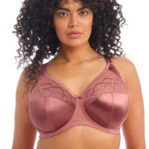 Women's balconette bras with lace trimElomi Cate in Rosewood EL4030