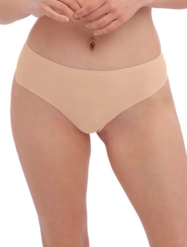 Women's bras with a slimming effectFantasie Smoothease Invisible Stretch Thong, Natural Beige