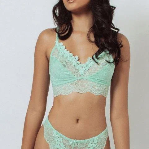 Women's bras with a slimming effectKilo Brava Lace & Mesh Bralette