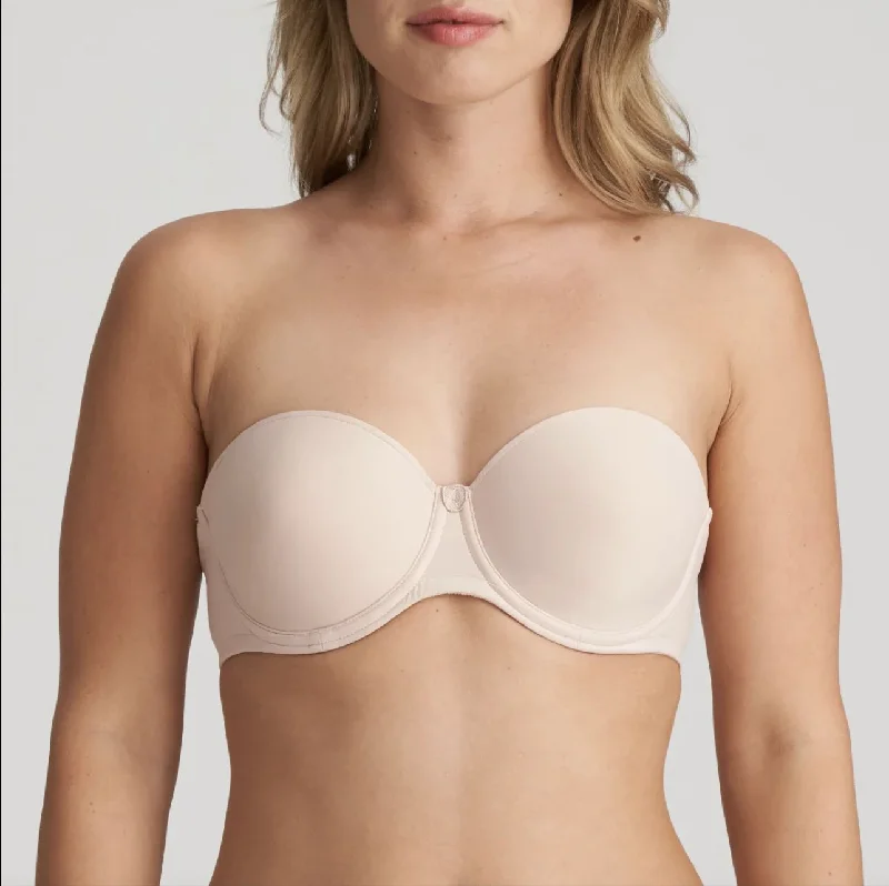 Women's geometric - patterned brasMarie Jo Tom Strapless Bra in Caffe' Latte 0120828