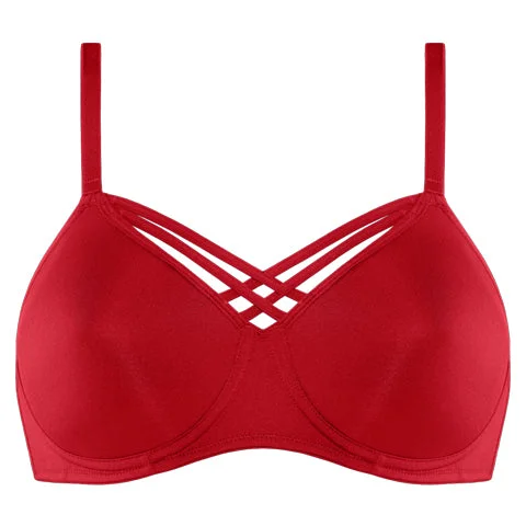 Women's bralettes with a soft, seamless styleMarlies Dekkers Dame de Paris Mastectomy Bra Red